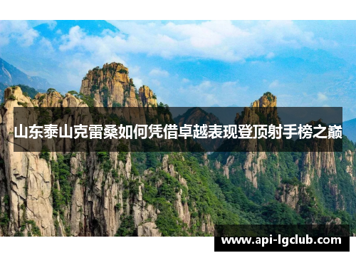 山东泰山克雷桑如何凭借卓越表现登顶射手榜之巅