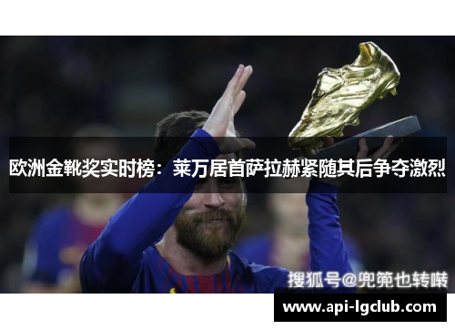 欧洲金靴奖实时榜：莱万居首萨拉赫紧随其后争夺激烈